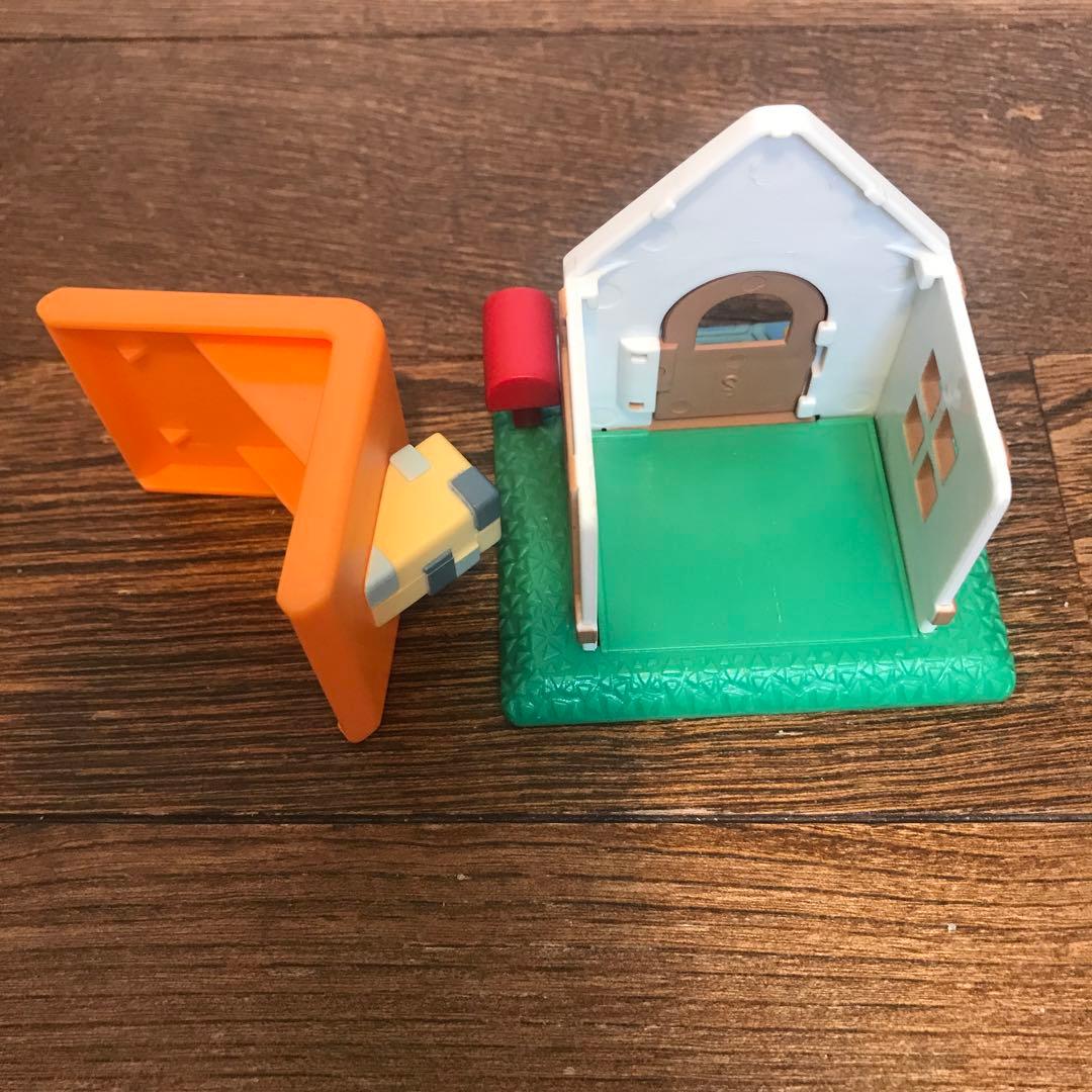 どうぶつの森　森をつくろう！　赤い屋根　オレンジの屋根　青い屋根　ピンクの屋根