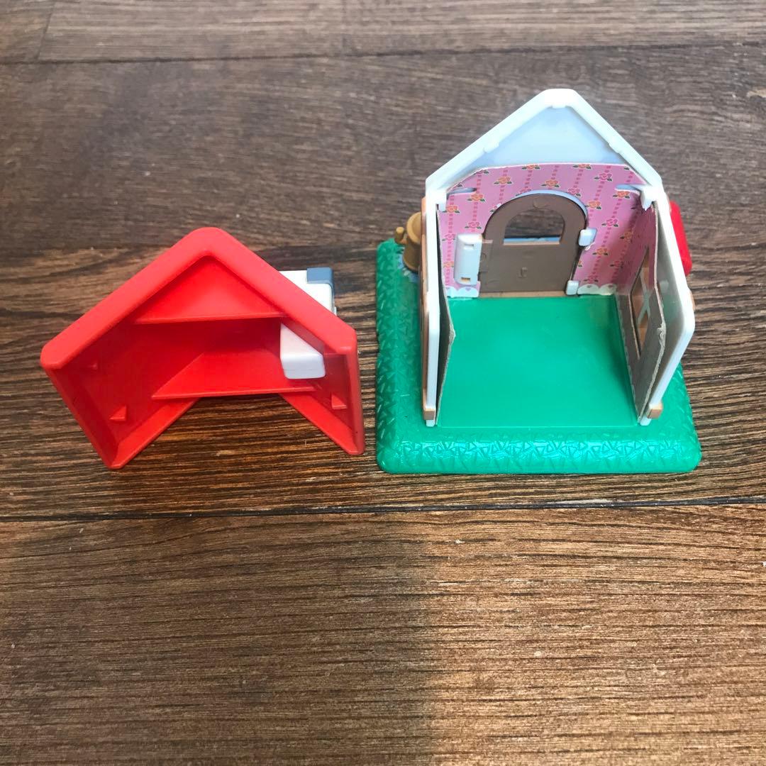 どうぶつの森　森をつくろう！　赤い屋根　オレンジの屋根　青い屋根　ピンクの屋根