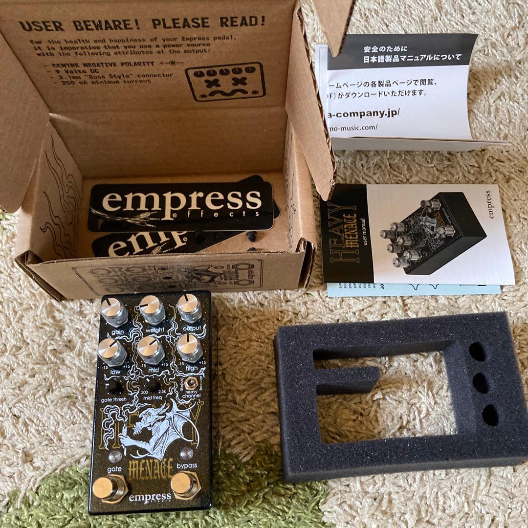 ギター empress effects heavy menace