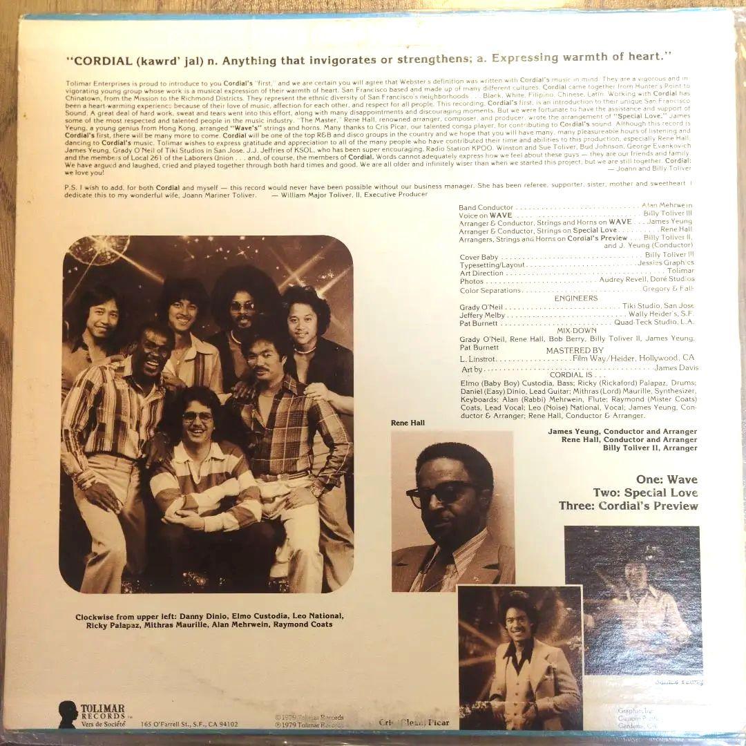 洋楽 Cordial/ Their First 12inch orig