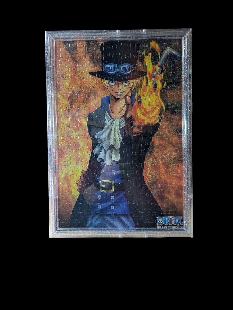 ワンピース ジグソーパズル 完成品　フレーム付き 11枚セット