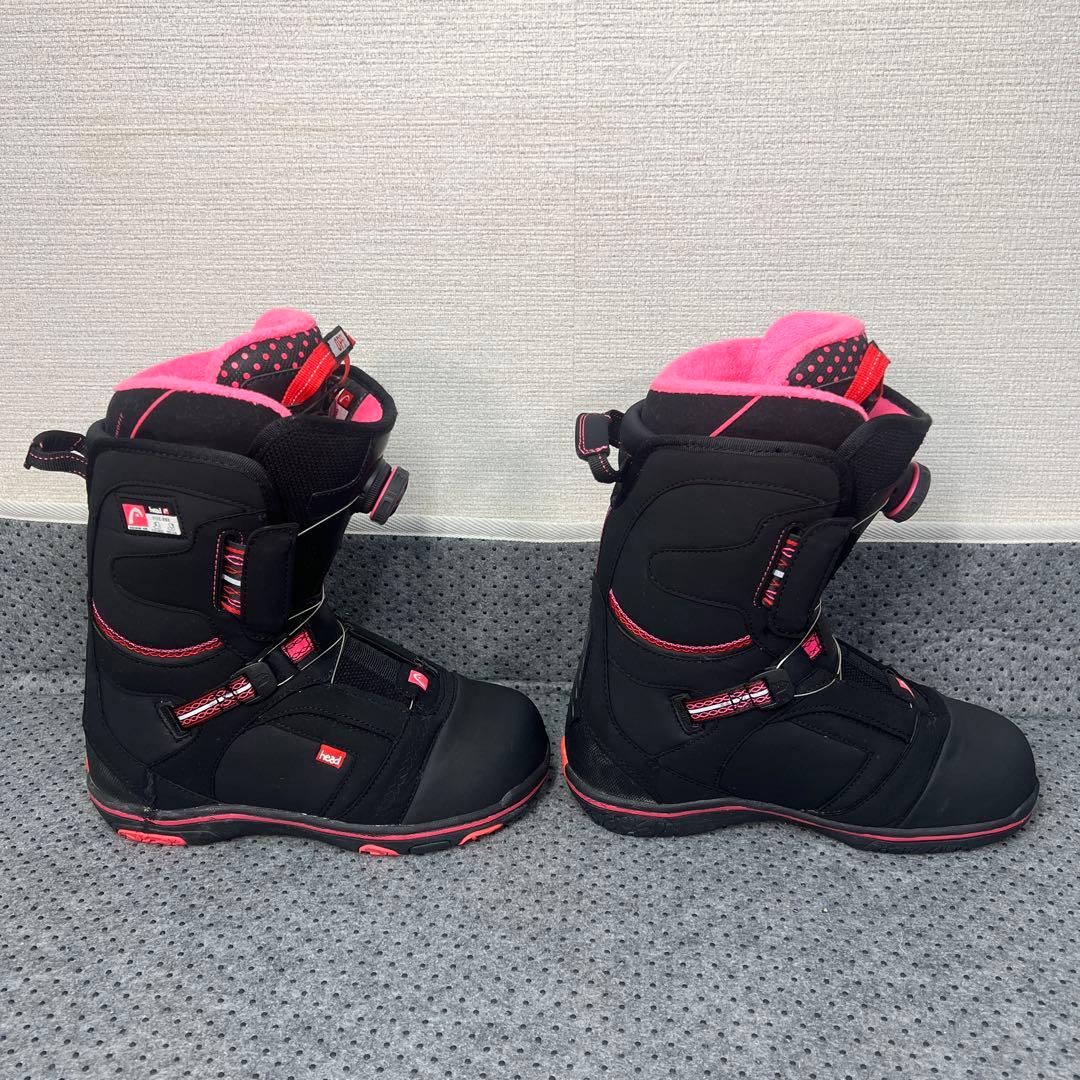 数回使用 人気サイズ24.5cm HEAD FIVE WMBOA スノボブーツ