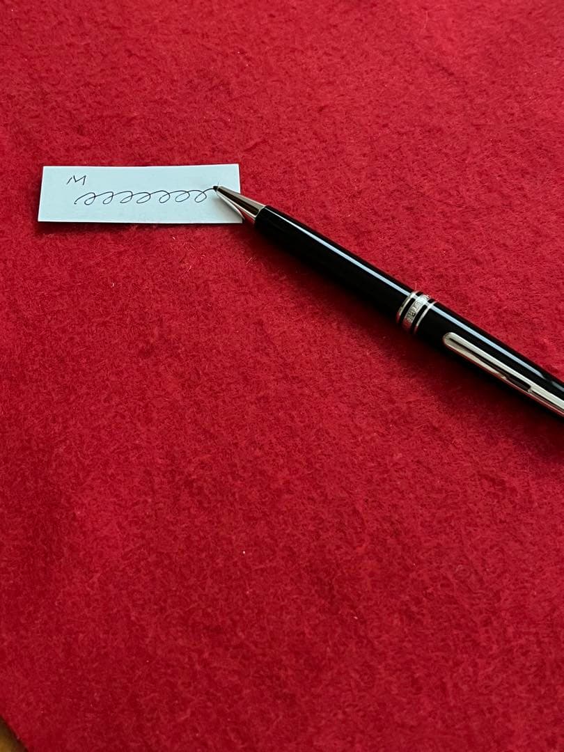 モンブランボールペン マイスターシュテュックpixプラチナP164‼️艶やかです‼️
