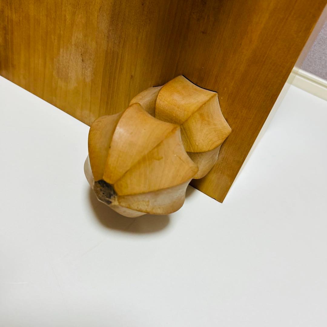 高級 国産 極厚 囲碁 本榧 目が繊細 ヘソ 脚付き 蛤碁石 日向産 碁笥付き