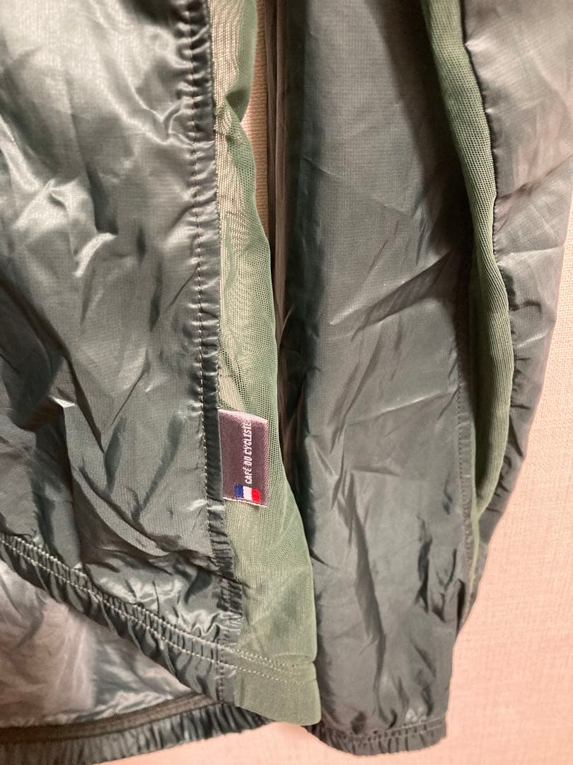 カフェドシクリステ　petra メンズM ウインドブレーカー　サイクルウエア