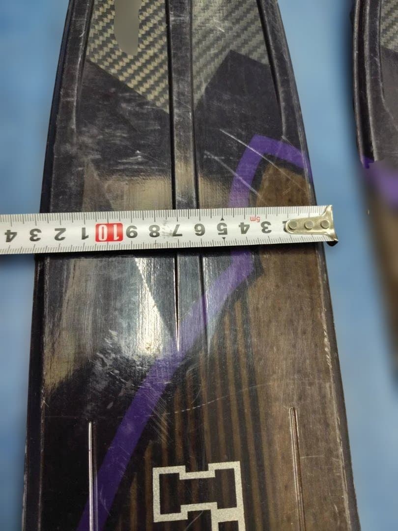 dynafitBCスキー板　バックカントリー　山スキー　シール付き