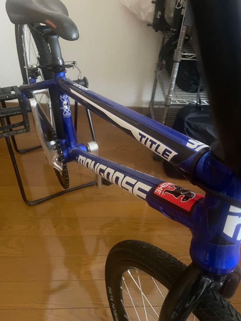 mon BMXバイク 青