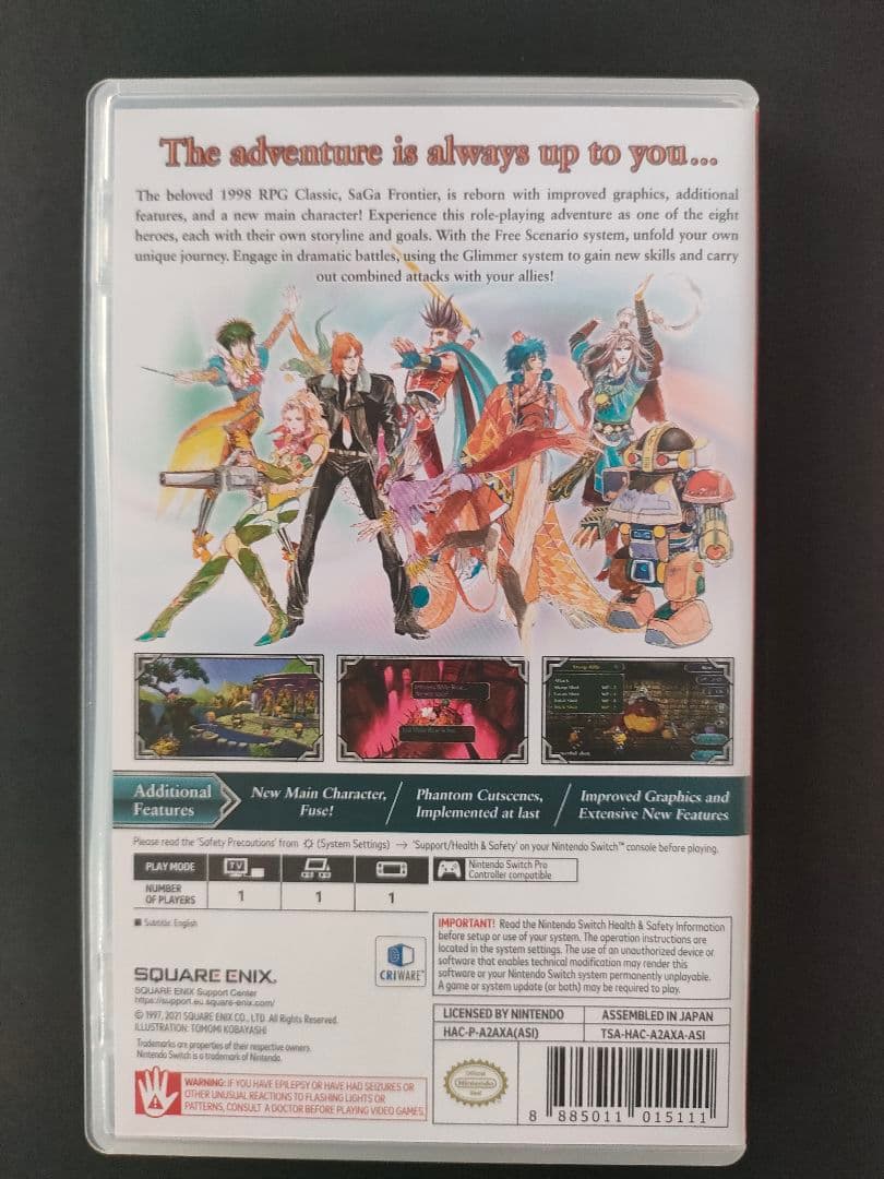 Romancing SaGa (Nintendo Switch) 海外輸入