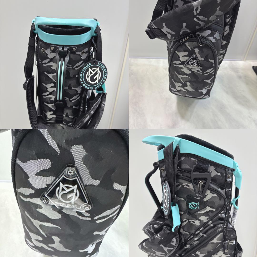 新品未使用 激レア一刀彫 ロゴ オムニックス 迷彩 8.5型 OMNIX