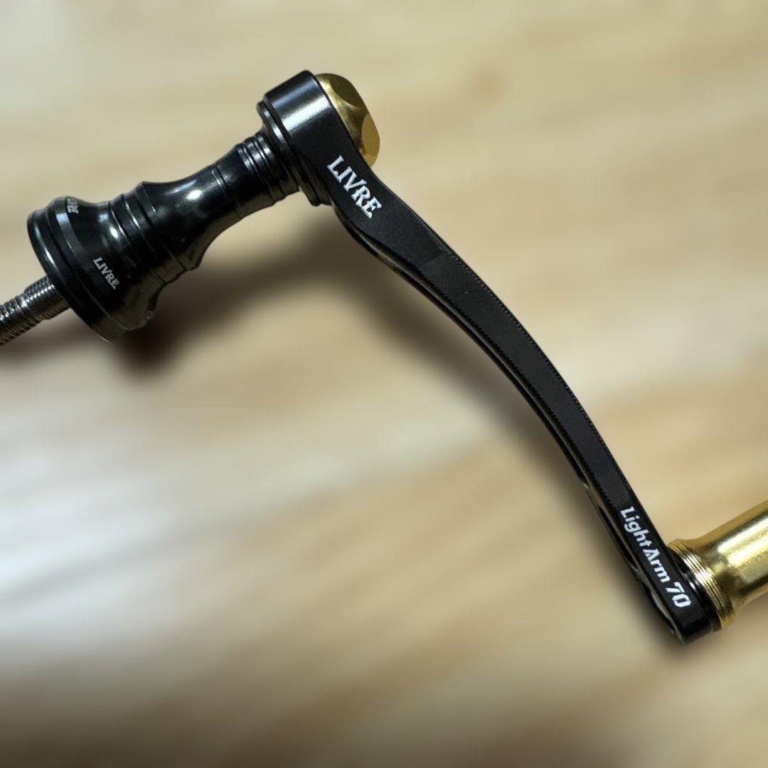 LIVRE リブレ ライトアーム70 EP41 シマノS2 ガンメタPゴールドG