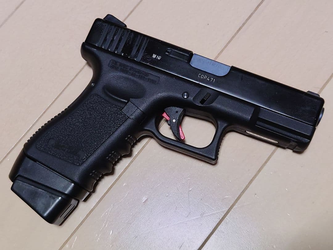 KSC グロック23F ロングマガジン付き カスタム G23F