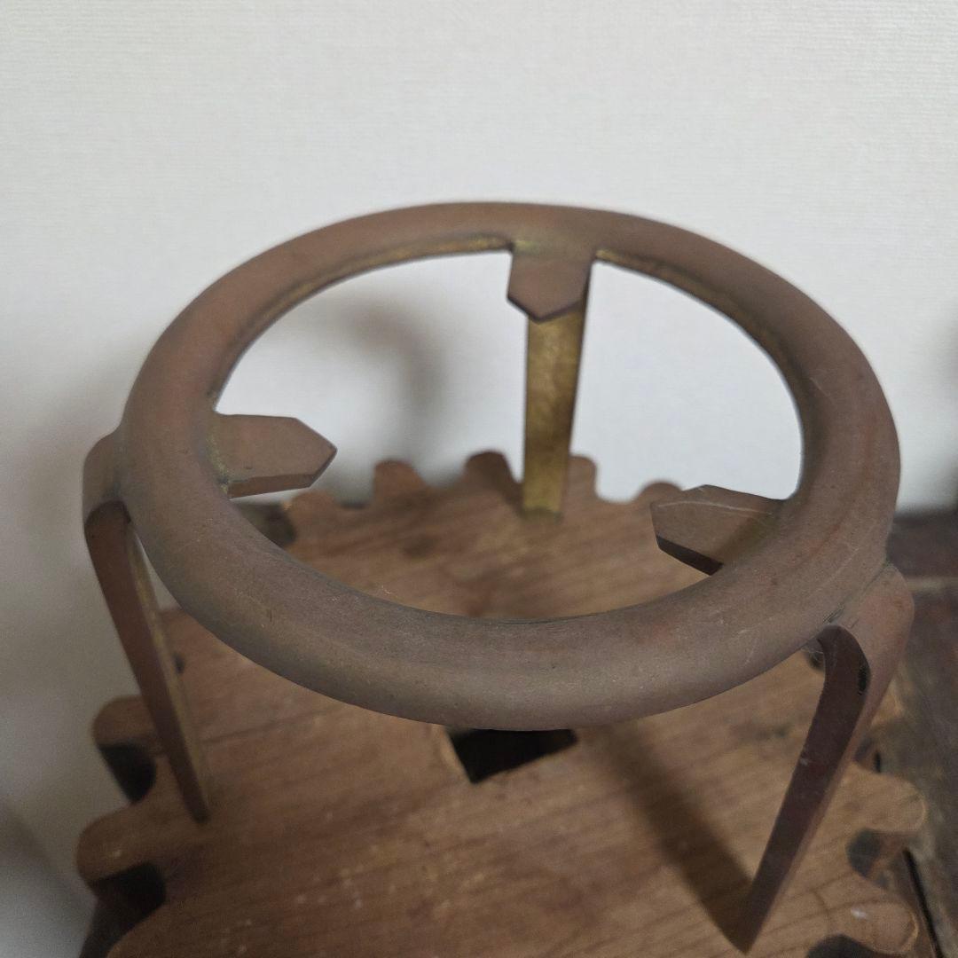 五徳　三つ足　３本足　竈子　五徳　鋳物　ぽってり　古道具