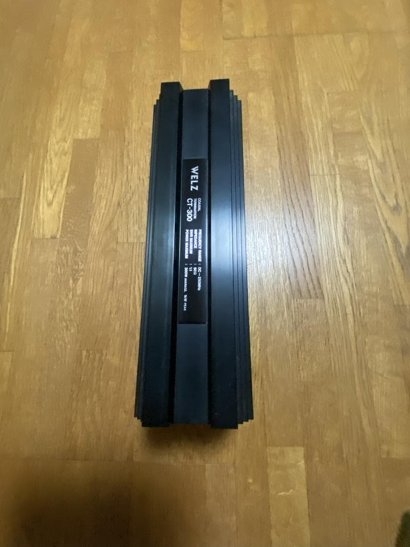 WELZ CT-300 1ｋWダミーロード　取説、箱付き