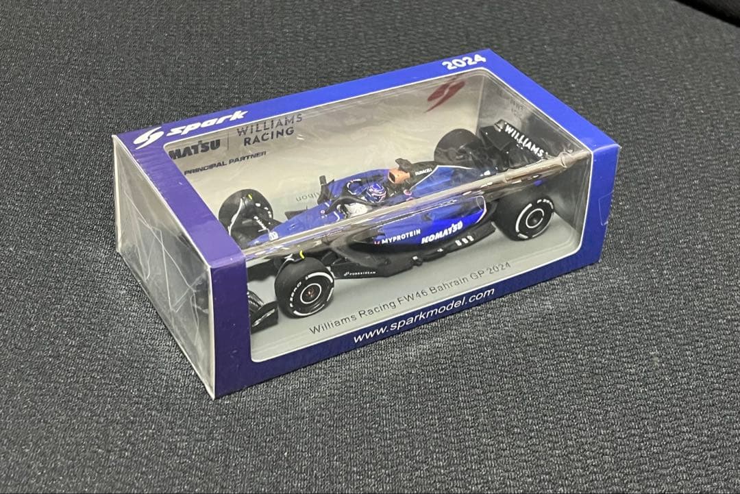 Williams Racing FW46 Bahrain GP 2024ミニカー