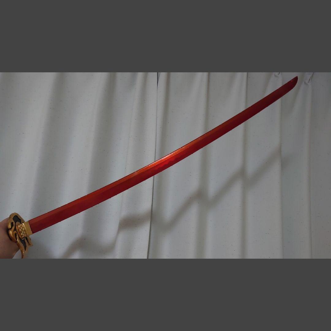 煉獄 日輪刀風 模造刀 亜鉛合金製 (1kg)