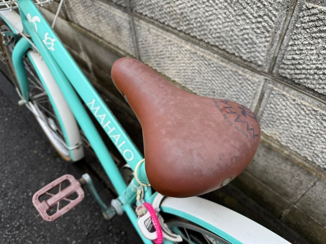 イオンバイク マハロジュニア 6段 24型 子供用自転車 グリーン 手渡しのみ