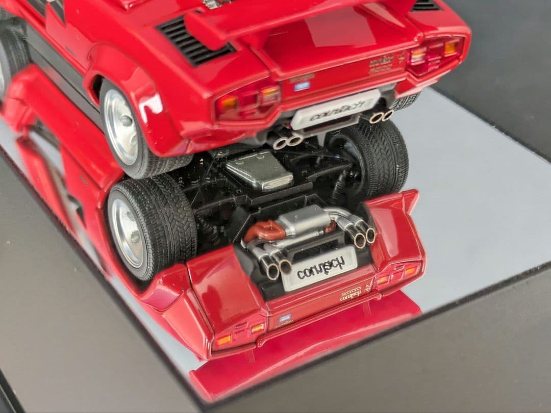 オートアート 1/43 ランボルギーニ カウンタック 5000S レッド