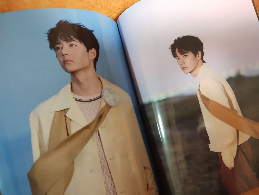 陳情令　王一博最新作　万物可爱&年曲傍観者 歌詞付き写真集