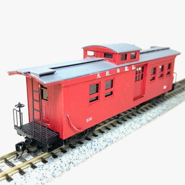 SR&RL Long Caboose KIT 珊瑚模型製 HOn30(9㎜)