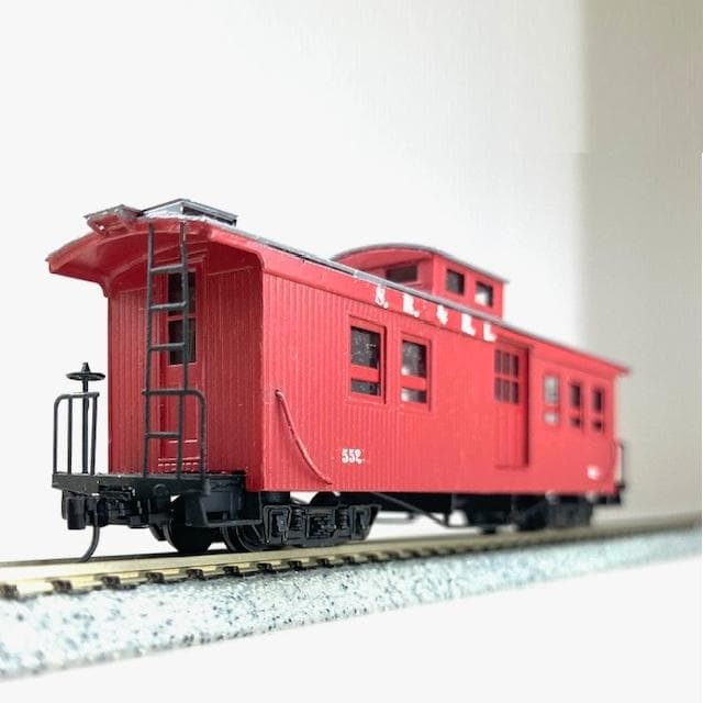 SR&RL Long Caboose KIT 珊瑚模型製 HOn30(9㎜)
