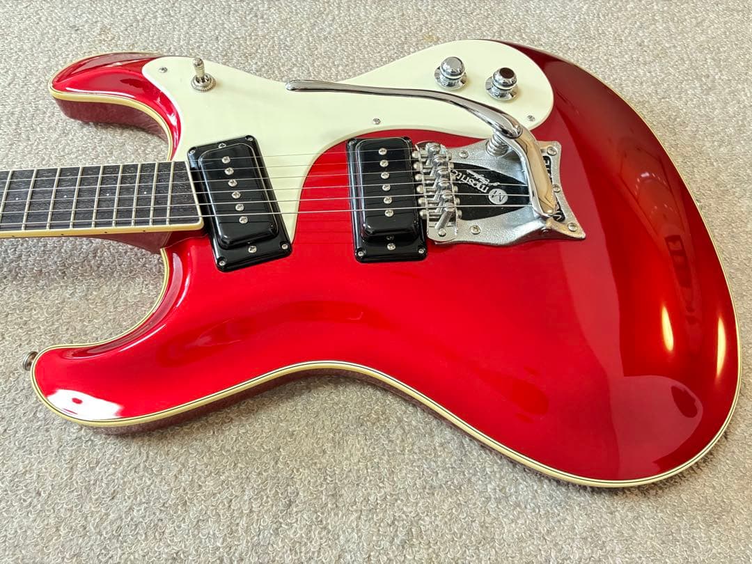 ■美品！USAモズライト 1963リイシュー！演奏動画あり！ハードケース付