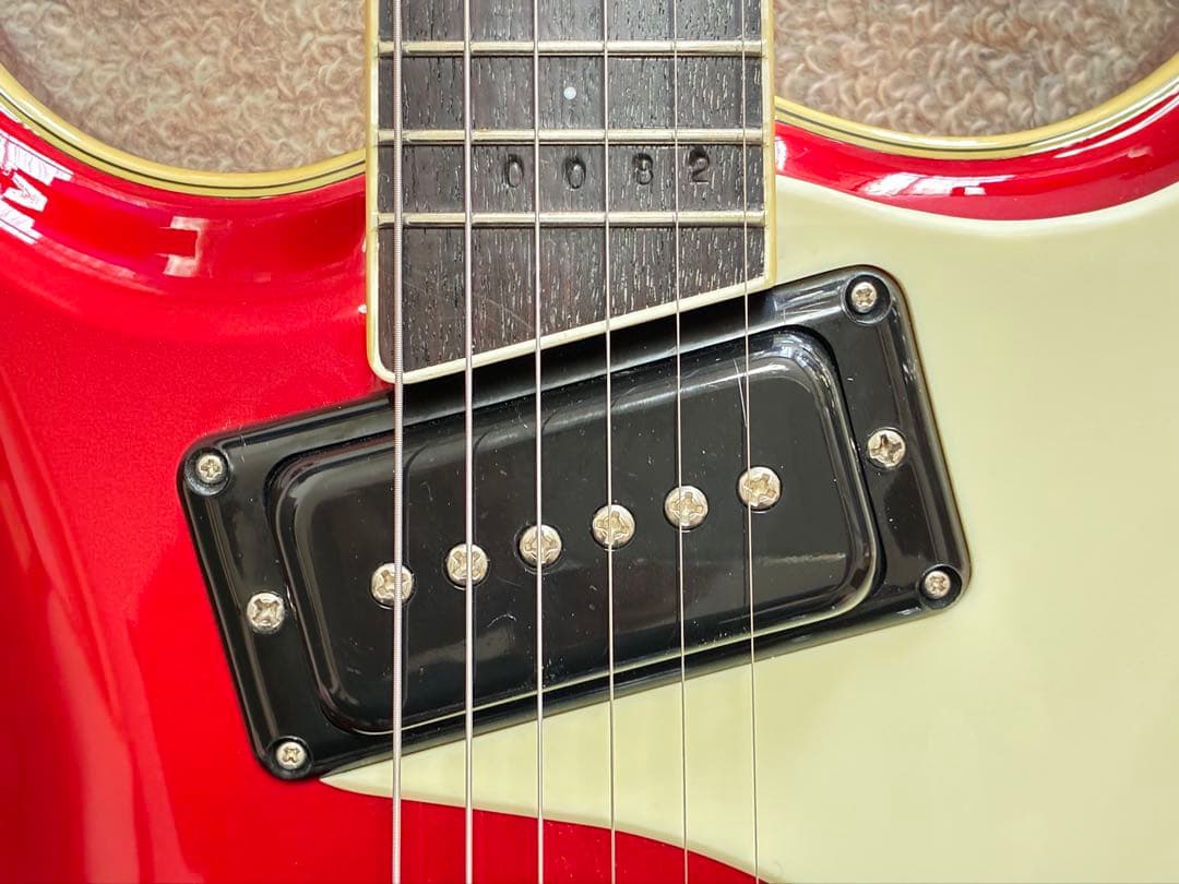 ■美品！USAモズライト 1963リイシュー！演奏動画あり！ハードケース付