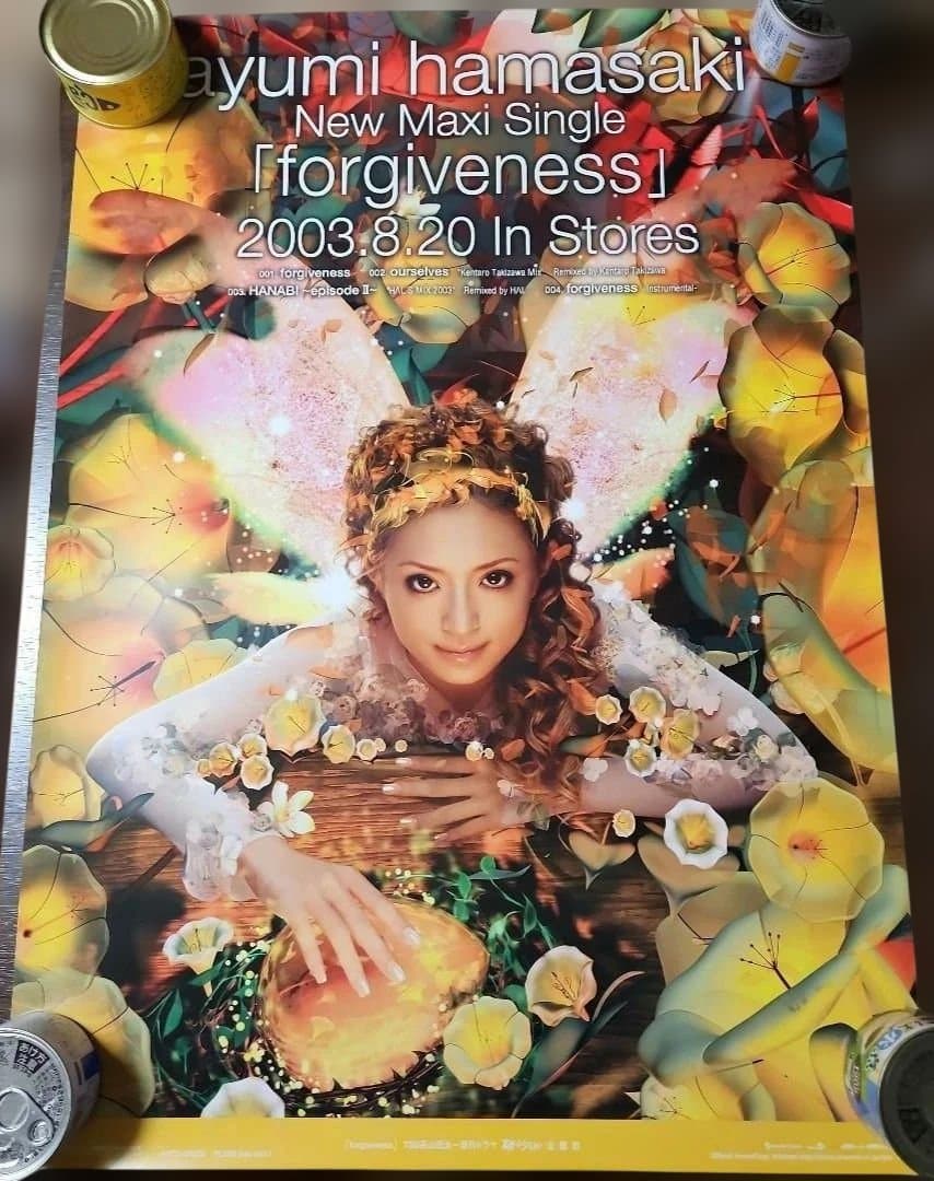 ayumi hamasaki forgiveness 告知ポスター