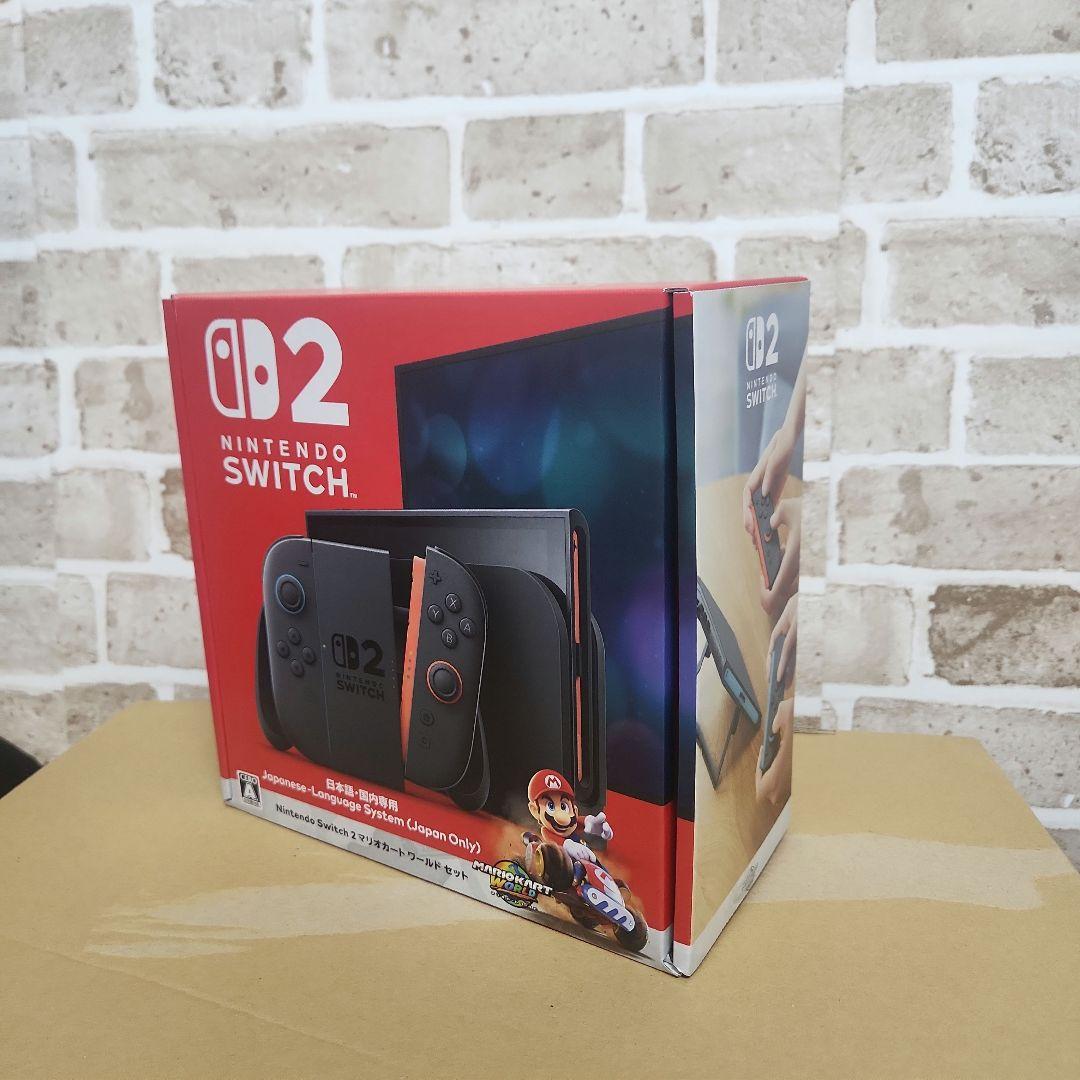 Nintendo Switch2 新品未開封 本体 マリオカート同梱版　日本語