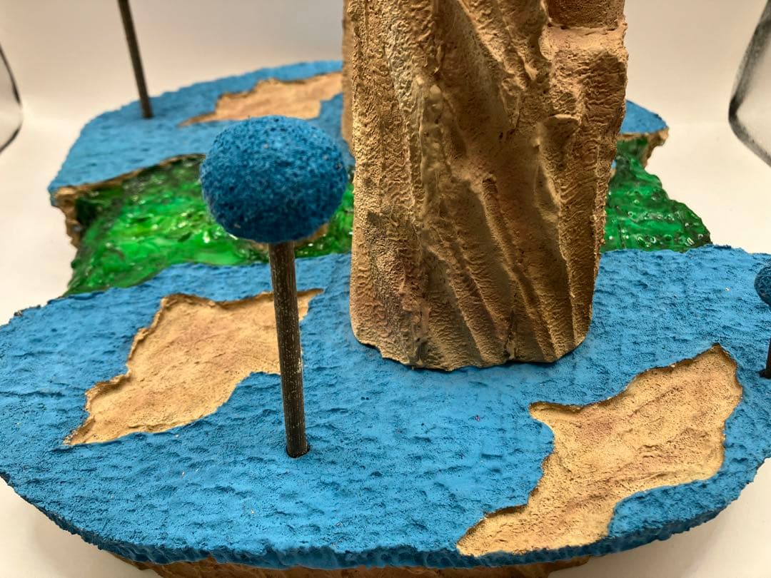 【リペイント】　ドラゴンボール　悟空　フリーザ　ジオラマ　フィギュア