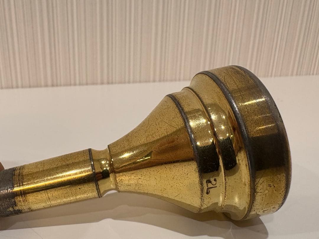 【希少】チューバ デニスウィック 2L マウスピース 金メッキ