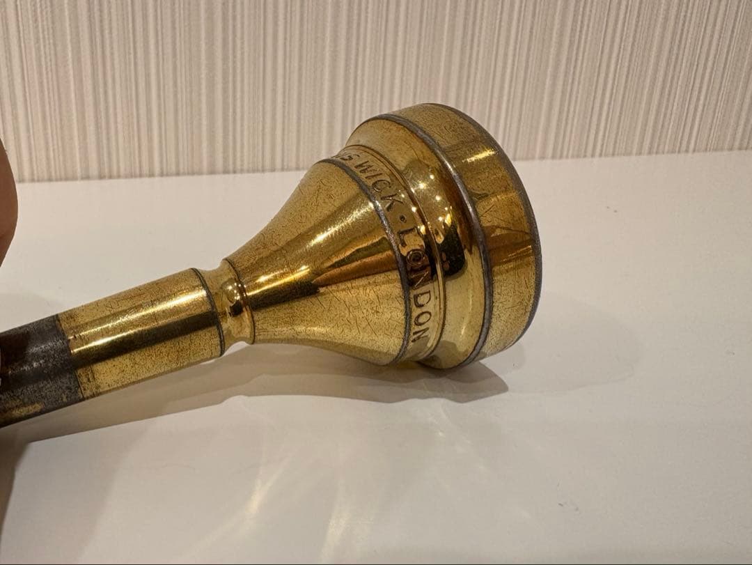 【希少】チューバ デニスウィック 2L マウスピース 金メッキ