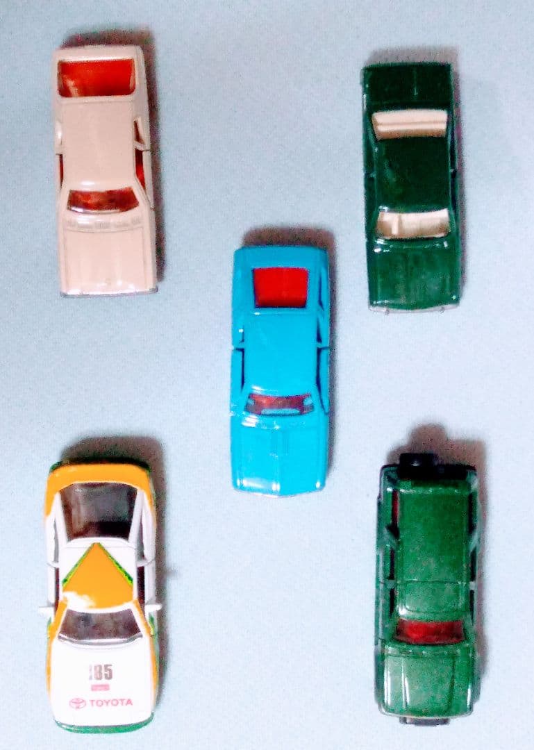 トミカ、ストラトス・ポルシェ・ミウラ・CSL・セリカ・サニー・チェリー・全10台