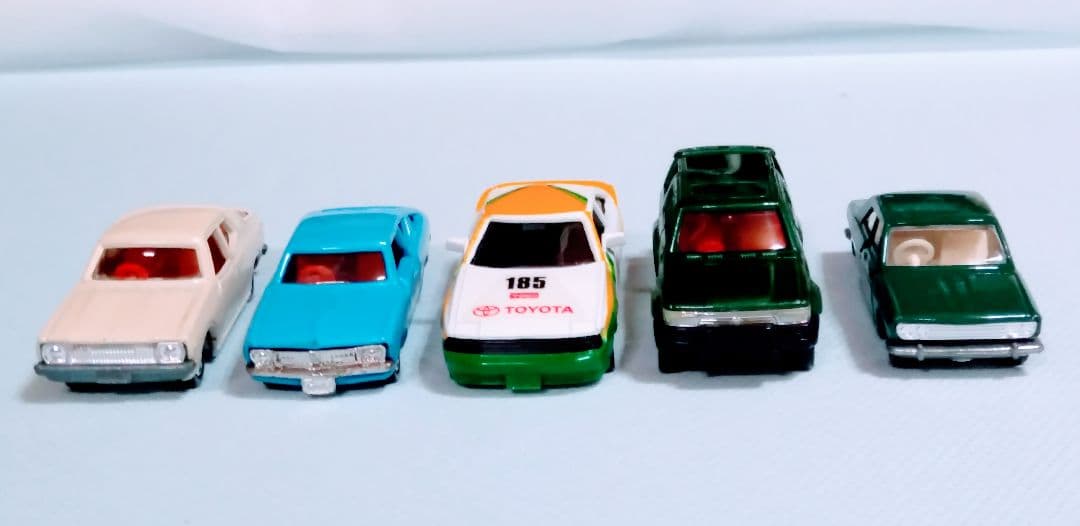 トミカ、ストラトス・ポルシェ・ミウラ・CSL・セリカ・サニー・チェリー・全10台