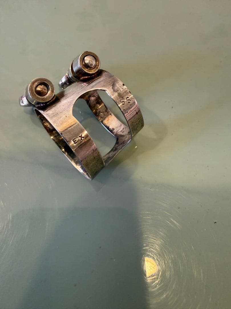 Y*M様 bullseye ブルズアイ ソプラノサックスラバー用 厚がけシルバー