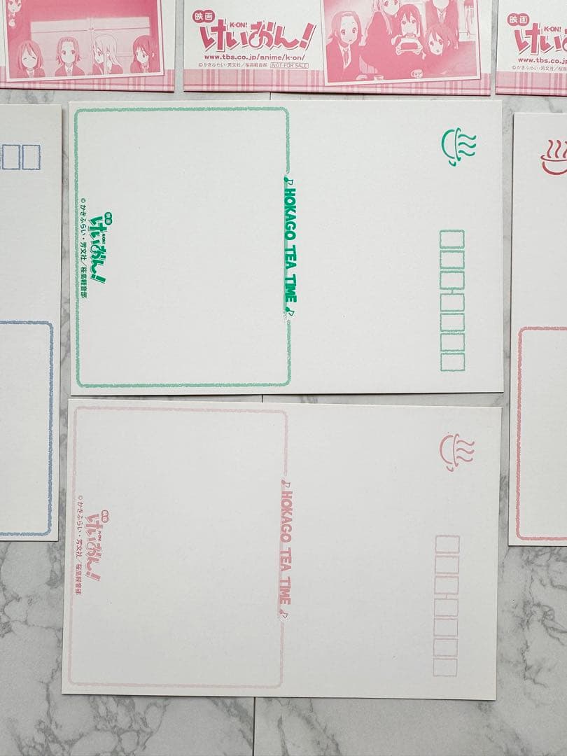 劇場版 けいおん DVD BOX ポストカード ブロマイド