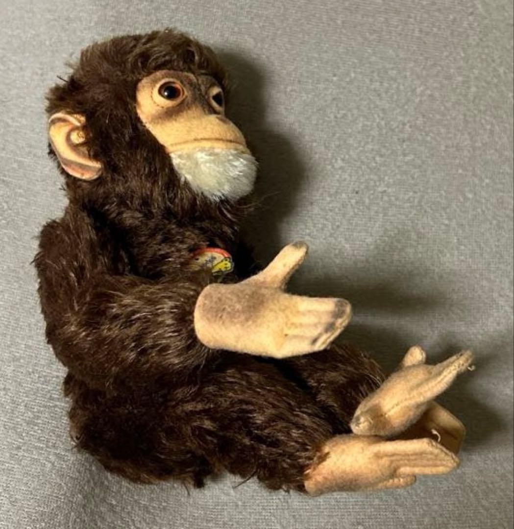 steiff ヌイグルミ Jocko チンパンジー 猿 ドイツ シュタイフ