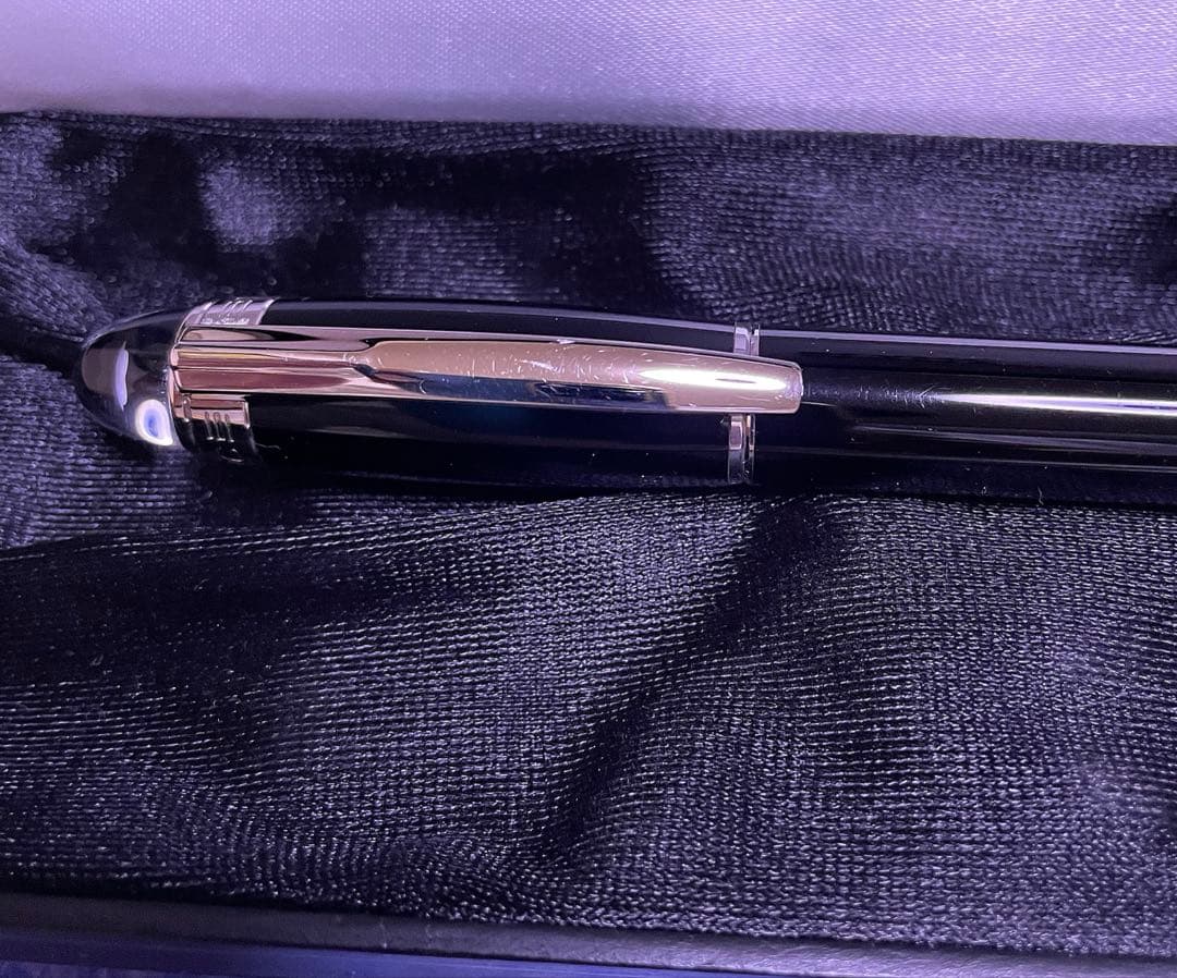 美品MONT BLANC スターウォーカーボールペン 黒