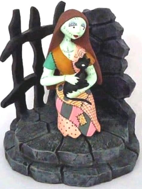 ナイトメアビフォアクリスマス レジンフィギュア サリー 黒猫 ティムバートン