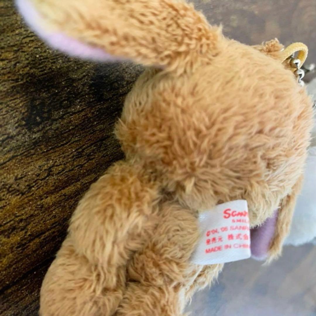 ★希少レア★ シュガーバニーズ　ペアマスコット　ぬいぐるみ　ボールチェーン　初期