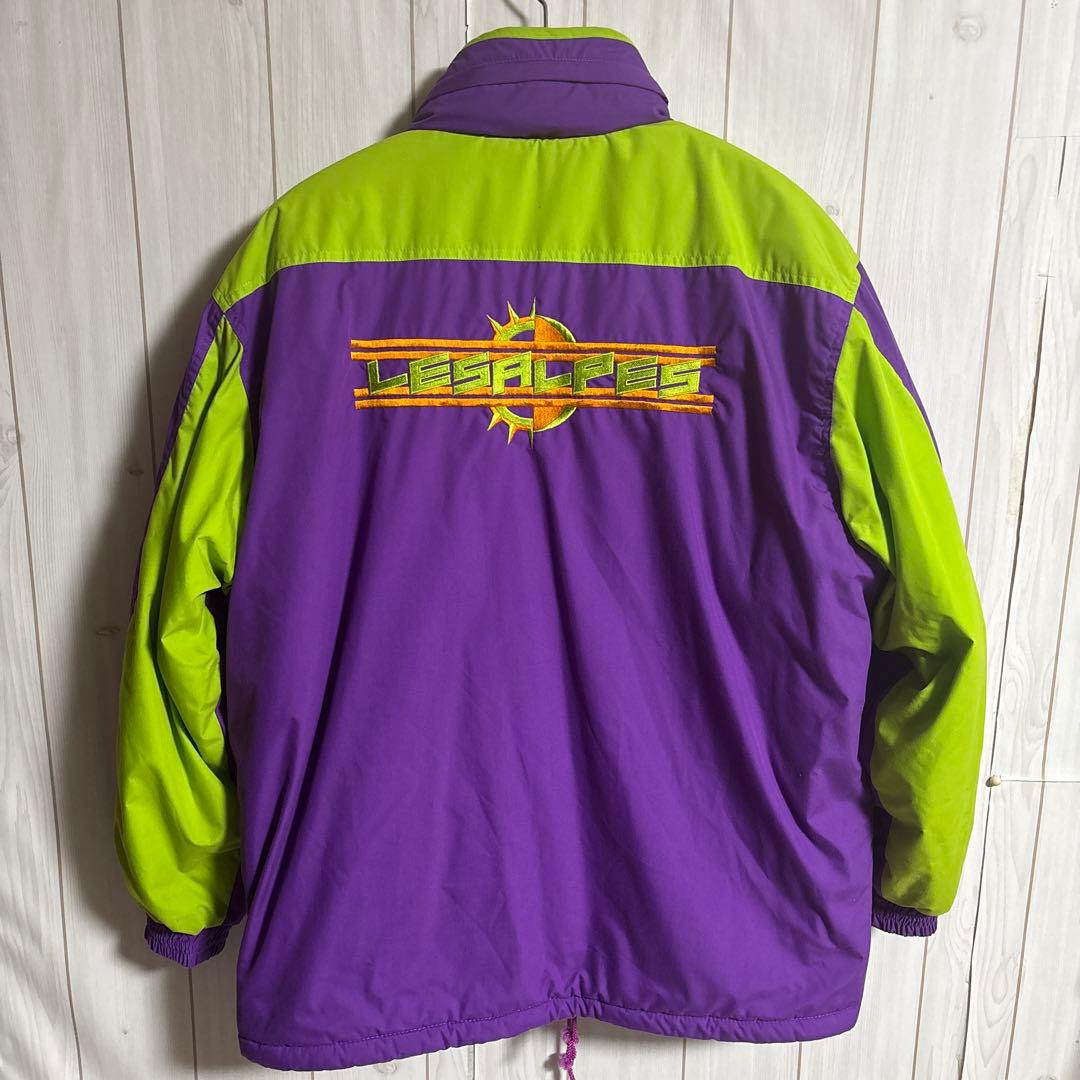 希少90sオールドOLD SALOMONヴィンテージスノージャケットバブルウェア