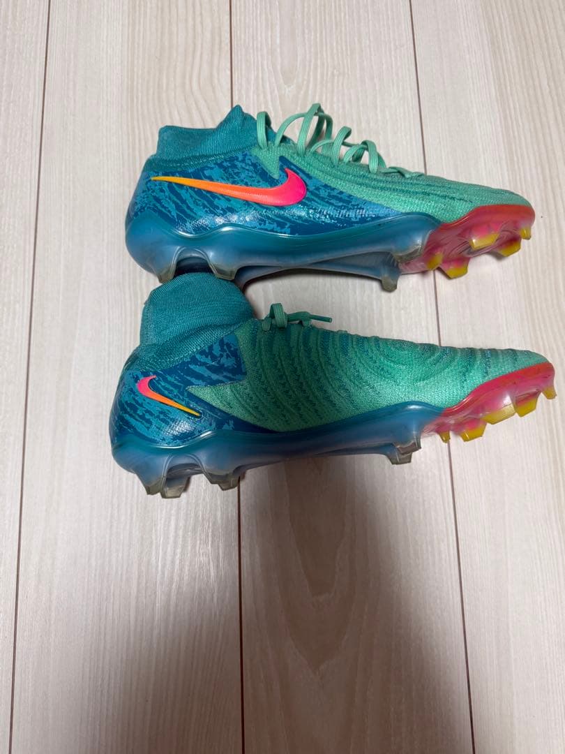 NIKE ファントムGXエリート(FG)サッカーシューズ アクアブルー/ピンク