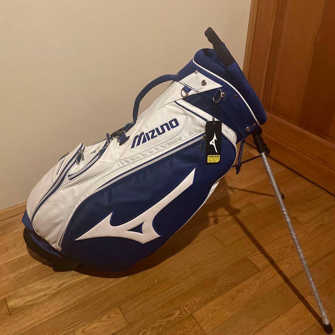 【希少カラー・スタンド式】Mizuno ゴルフ　キャディバッグ
