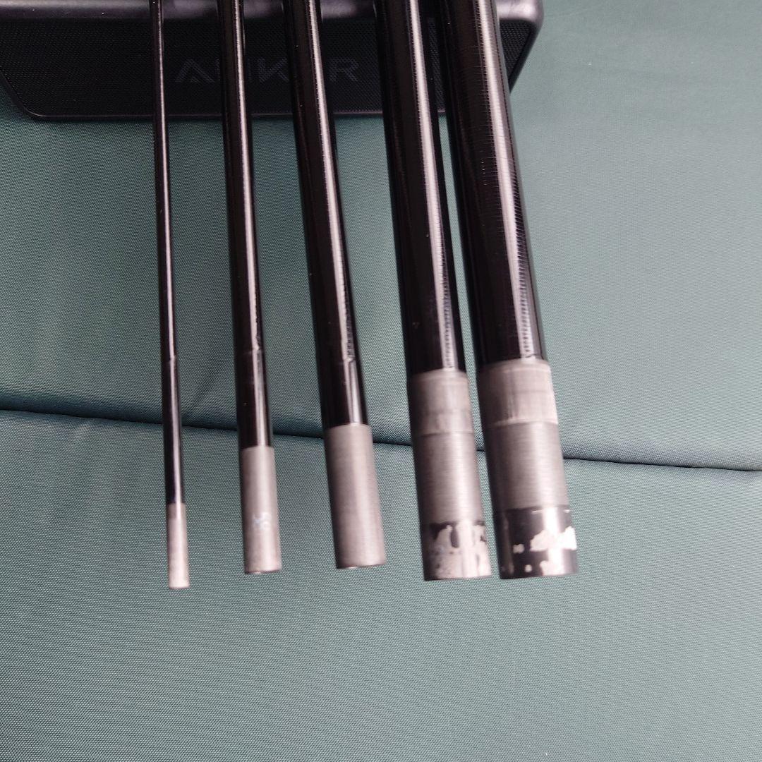 竿パーツ@#1〜5番セット　がまかつダンシングマスターMH90 お値下げしました