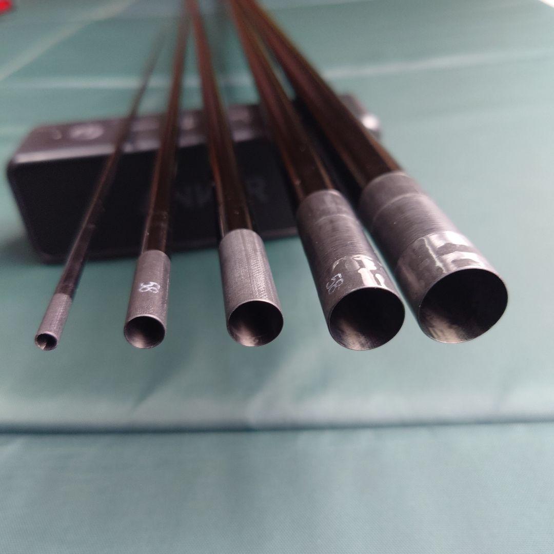 竿パーツ@#1〜5番セット　がまかつダンシングマスターMH90 お値下げしました