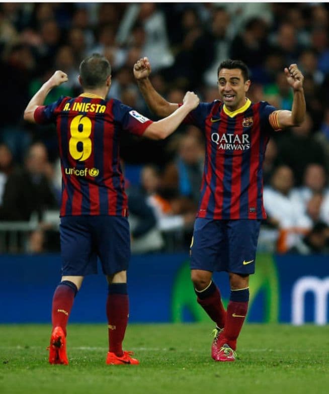 【★シャビ＃6★バルセロナ 2013-2014 ホームユニフォーム Sサイズ】