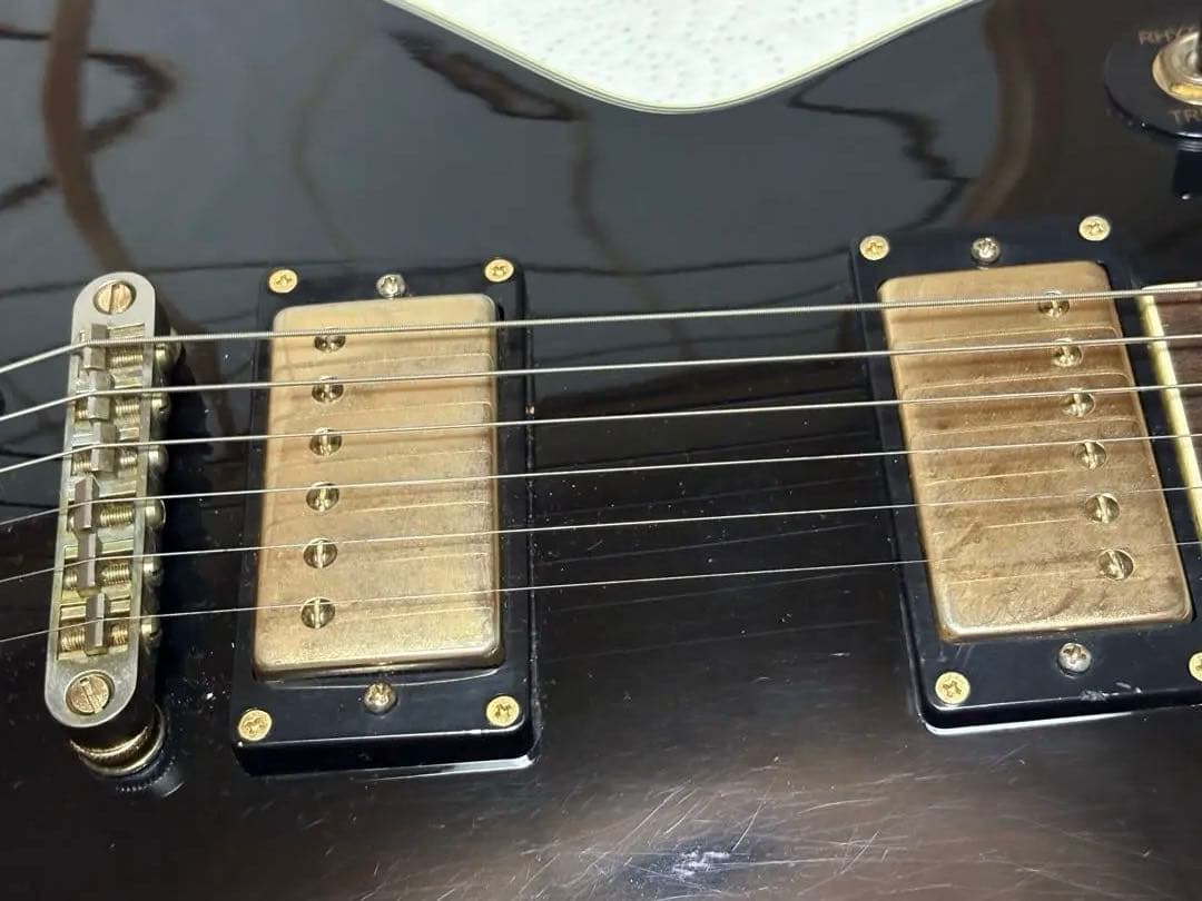 Blitz by AriaProII レスポール カスタムタイプ ブラック