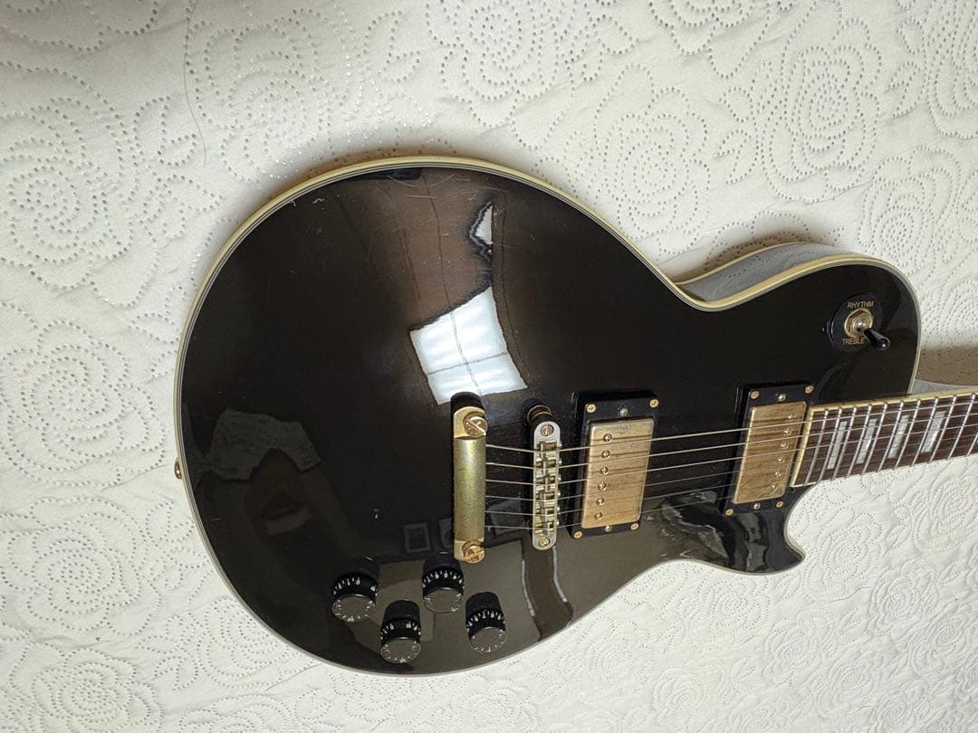 Blitz by AriaProII レスポール カスタムタイプ ブラック