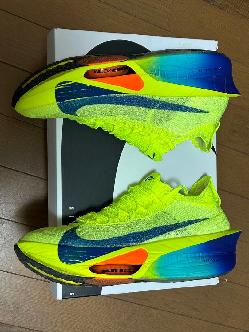 スパイク・シューズ Nike Alpha fly 3 volt 28cm