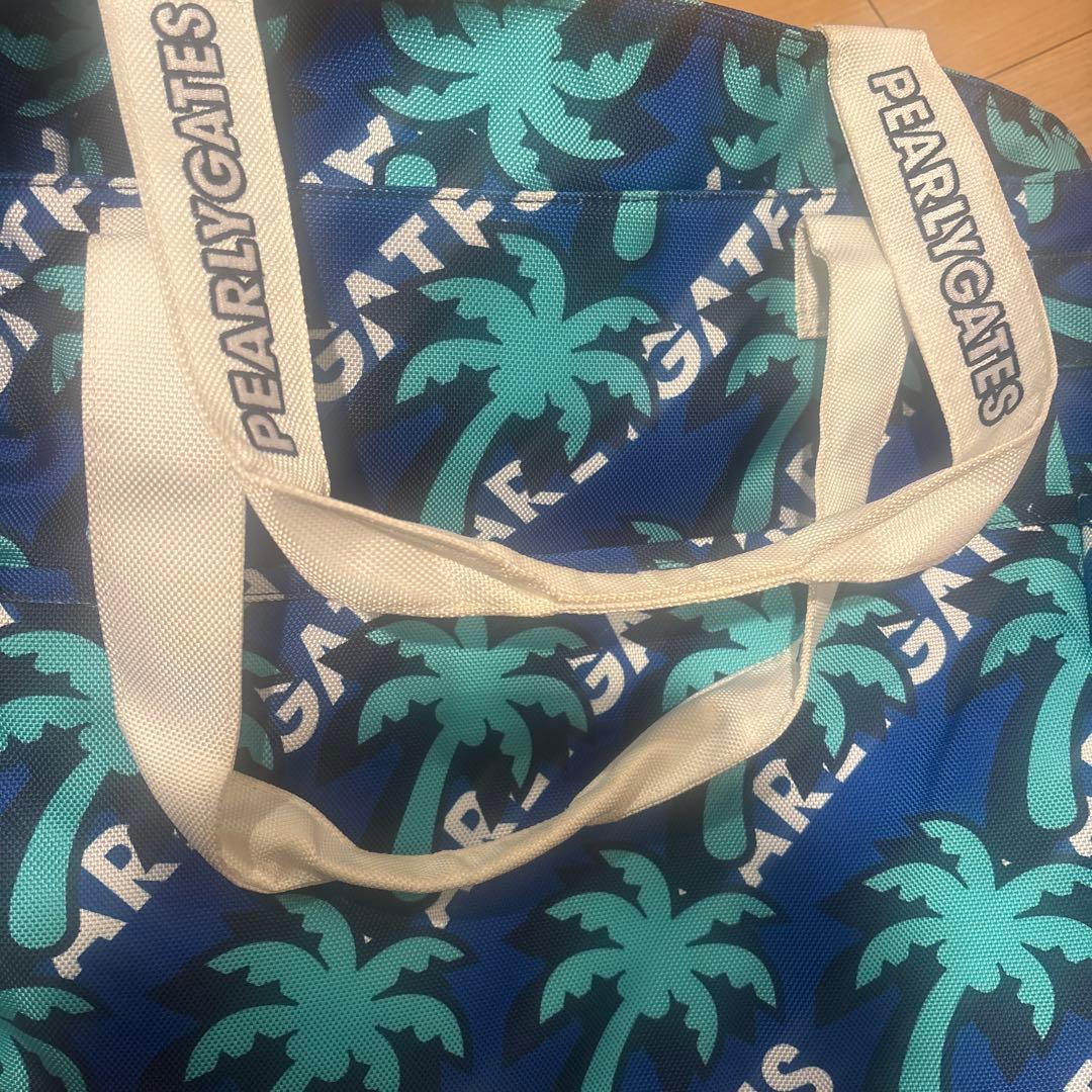 パーリーゲイツ ヤシの木柄 ロッカーバッグ ＆ カートバッグ セット