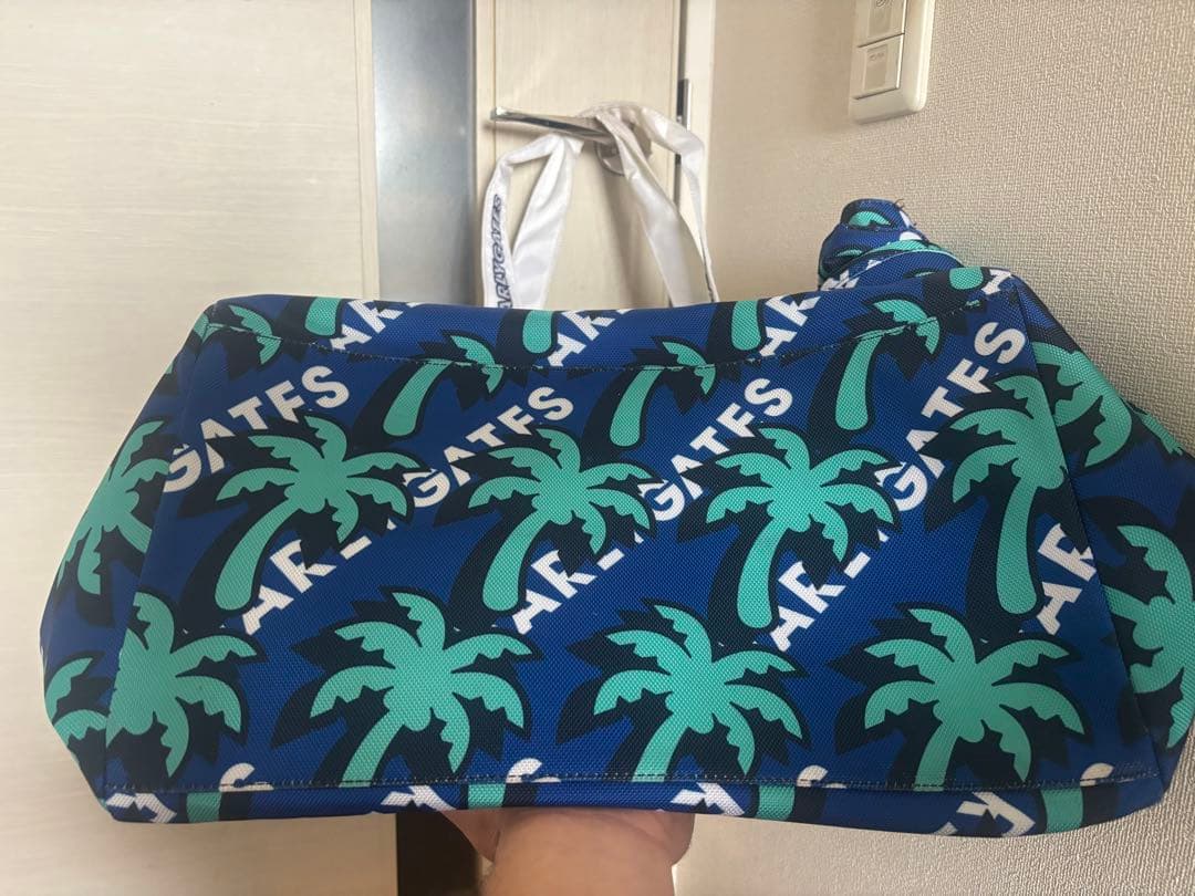 パーリーゲイツ ヤシの木柄 ロッカーバッグ ＆ カートバッグ セット